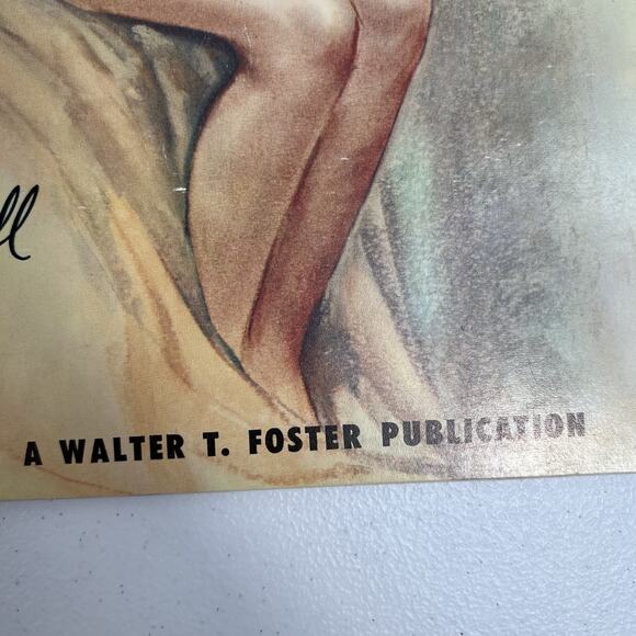 VTG Drawing the Figure Art Book by Russell Iredell Walter Foster Publication - Picture 6 of 9